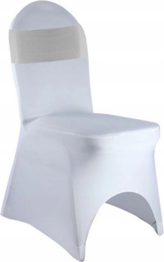Meble odNowa Ελαστικό Κάλυμμα Καρέκλας Silver 14x50cm