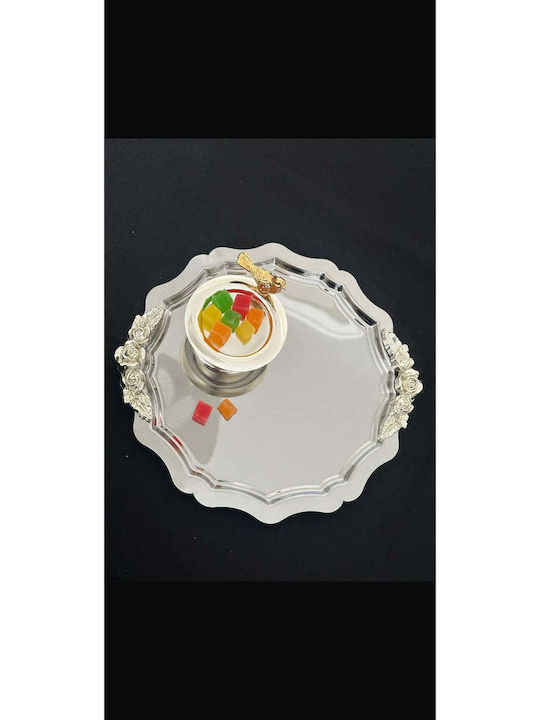 SteweHome Stainless Steel Serving Tray 24x24cm