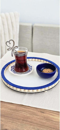 SteweHome Дървен Сервиращ Диск 25x20см