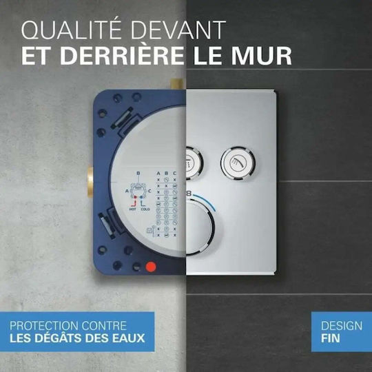 Grohe Кръгла Капаче за душ 31см