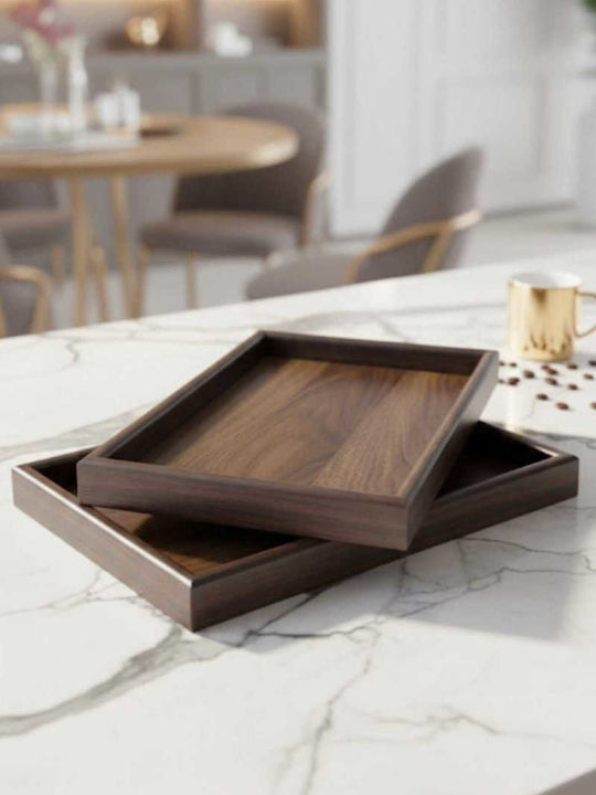 SteweHome Bamboo Δίσκος Σερβιρίσματος 25x35cm 2τμχ
