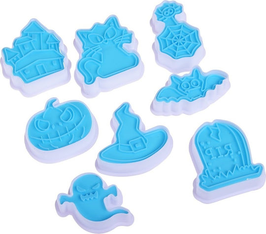 Halloween Stamp Cookie Cutters 8pcs