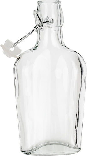 Orion Bottle Water Glass with Clip Transparent 180ml