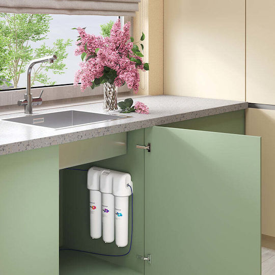 Aquaphor Crystal Eco Pro Wasserfiltrationssystem Unter der Spüle / Zentrale Versorgung