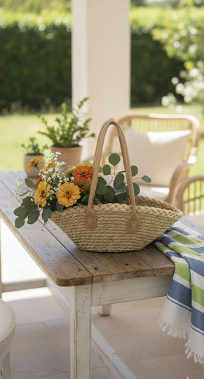 JK Home Decoration 57619 Ψάθινο