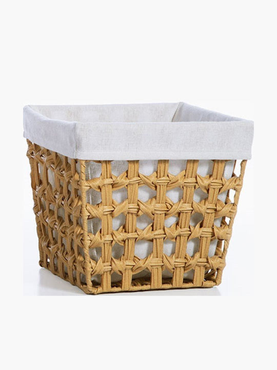 Nef-Nef Homeware Decorative Wicker Basket Brown 33x33x30cm