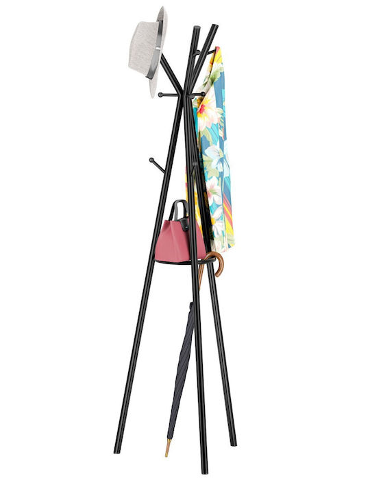 Mark Adler Καλόγερος Μεταλλικός Μαύρος 182cm