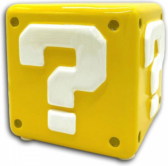 Super Mario - Question Mark Block - Shaped Money Bank 12.3cm