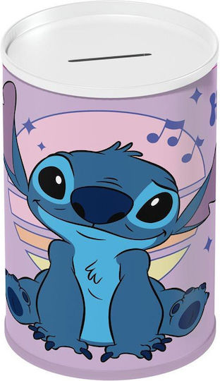 Κουμπαράς Μεταλλικός 10x15cm Lilo & Stitch 000565830