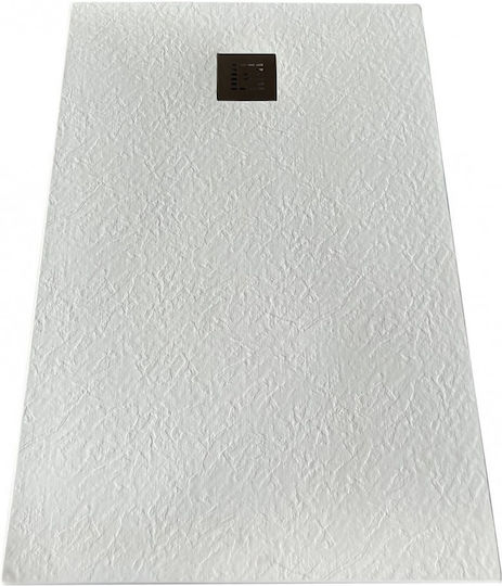 Sparke Essenza Ορθογώνια Ακρυλική Ντουζιέρα 80x120cm