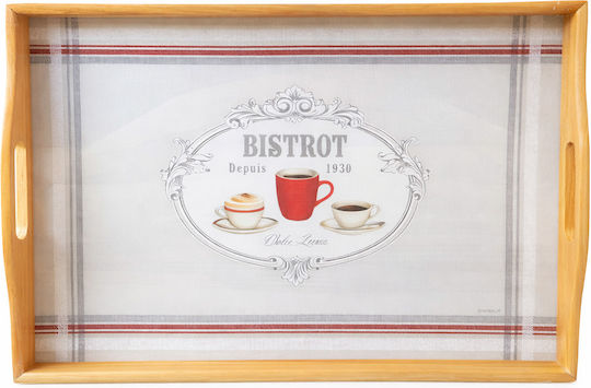 Lemnos Dreptunghiular Tavă de Servire cu Mânere 40x30cm 739368 1buc Lemnos Dreptunghiular Tavă de Servire cu Mânere 40x30cm 739368 1buc