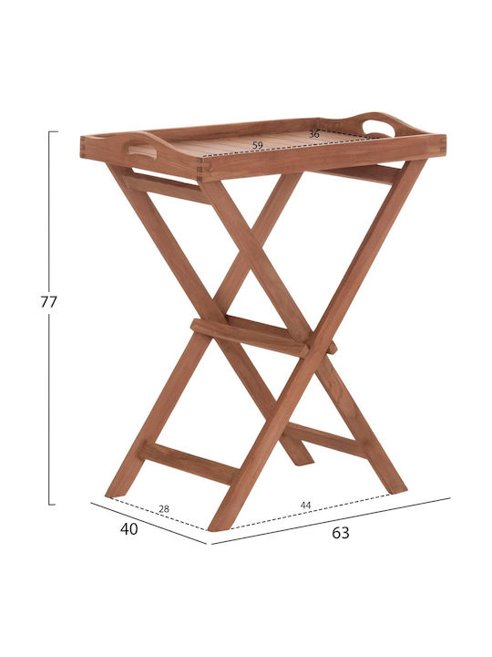 Freebox Wooden Serving Tray FB94580 1pcs