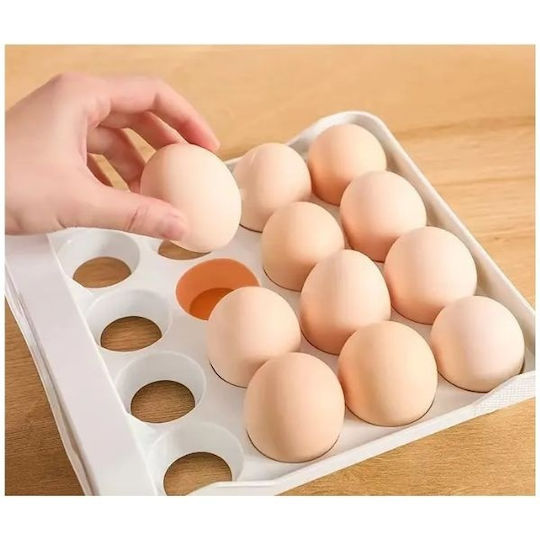 Fridge Egg Holder For 32 Eggs 22.5x21.5x14cm