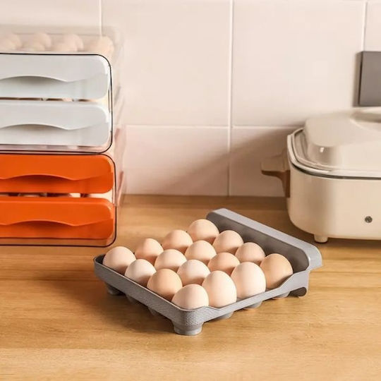 Fridge Egg Holder For 32 Eggs 22.5x21.5x14cm