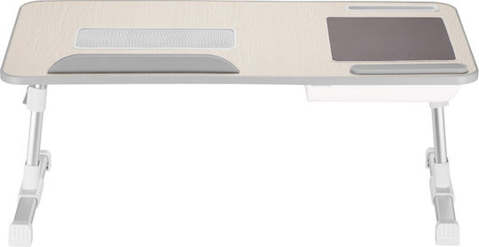 Brateck Stand for Laptop with 1 Fan White