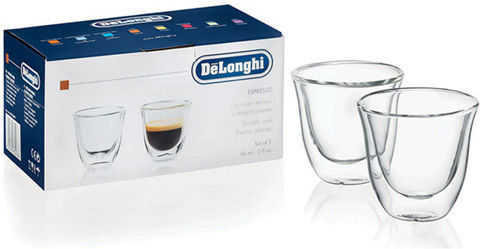 De'Longhi Σετ Φλιτζάνια Espresso 2τμχ De'Longhi Σετ Φλιτζάνια Espresso 2τμχ