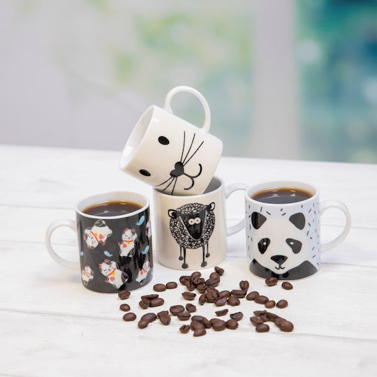 Kitchen Craft Φλιτζάνι Espresso από Πορσελάνη Λευκό 80ml