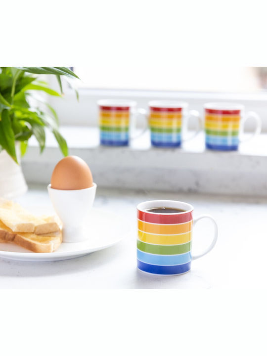 Kitchen Craft Φλιτζάνι Espresso από Πορσελάνη Καφέ 80ml