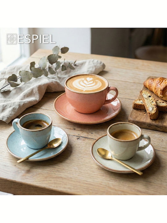 Espiel Essentials Чаша Cappuccino От Порцелан Синя 220ml