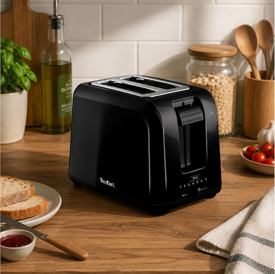 Tefal Vita Toaster 2 Slots 800W Black