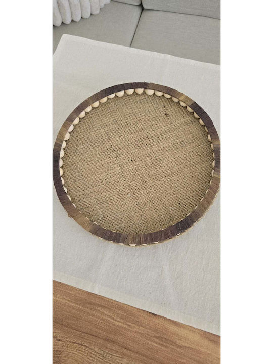 SteweHome Decorative Tray Wooden 25x20cm