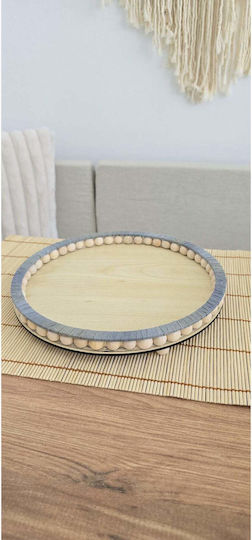 SteweHome Disc Decorativ Din Lemn 25x20cm
