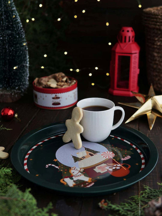 SteweHome Decorative Tray Metallic