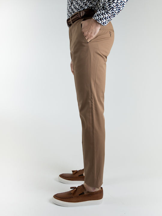 Pantalon Bărbat Chino Maro