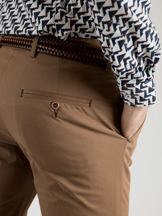 Pantalon Bărbat Chino Maro
