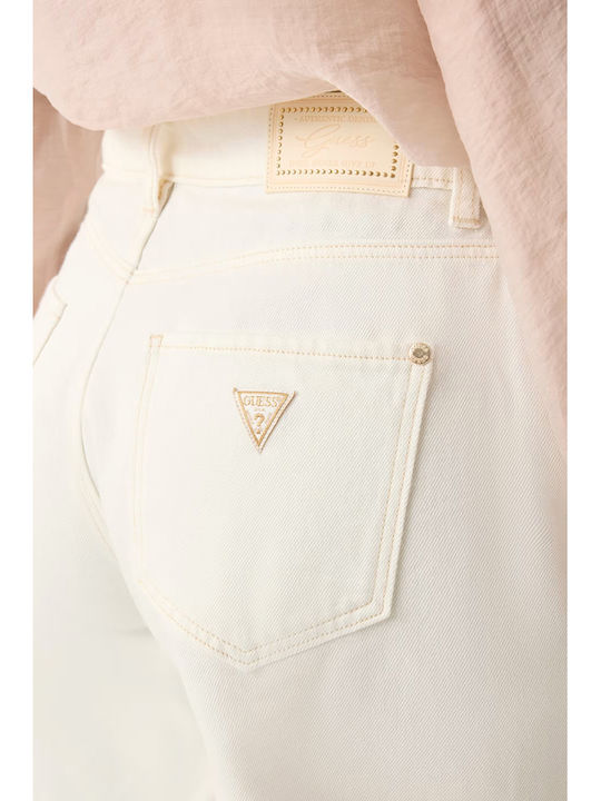 Women's Jean Shorts Ecru