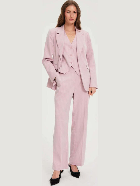 Women's High Rise Pantaloons in Relaxed Fit Dusty Pink