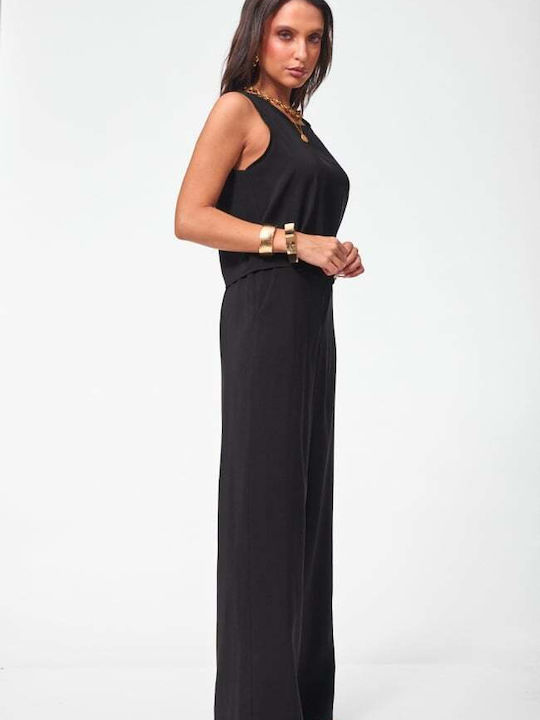 Women's Black Set with Trousers