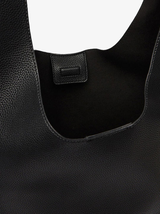 Pebble Damen Handtasche Schwarz