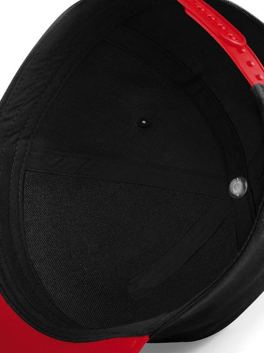 Brawl Stars Shelly Flat Snapback Cap Black Red 100% Cotton Unisex One Size