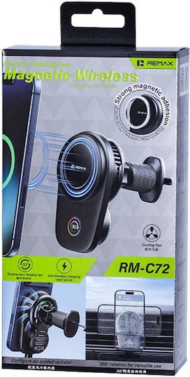Remax Car Mobile & Tablet Mount with MagSafe Magnet 4.7" - 7.2" Black