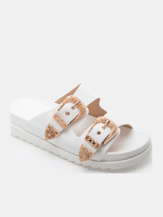 Damen Flatforms Weiße
