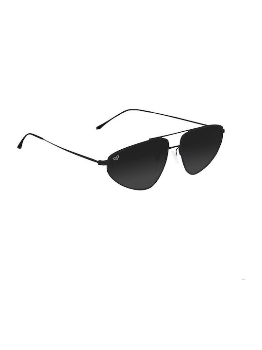 OJO Sunglasses Cat Eye Ceil Sonnenbrillen Μαύρα mit Metall Gestell OJO Sunglasses Cat Eye Ceil Sonnenbrillen Μαύρα mit Metall Gestell