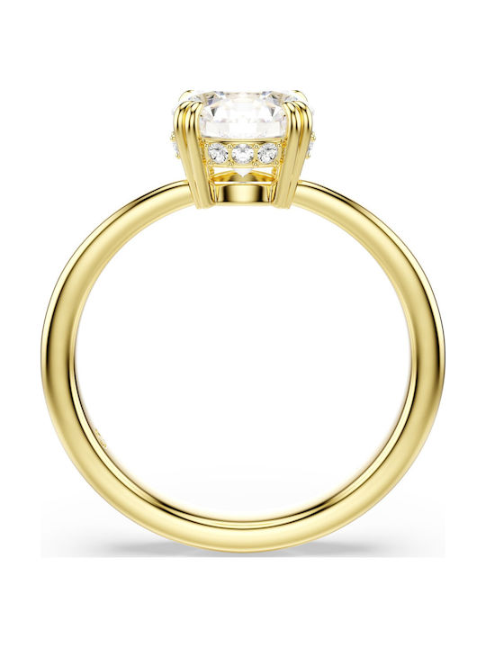 Swarovski Swarovski Damenring mit Steinen Vergoldet