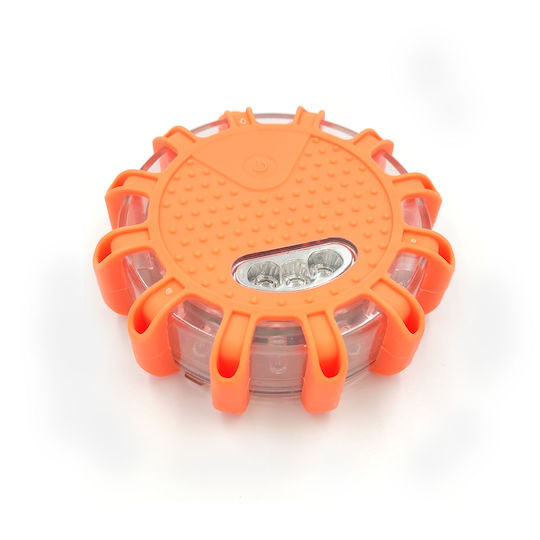 Strobe Warning Light Car Alarm Siren 12v Orange