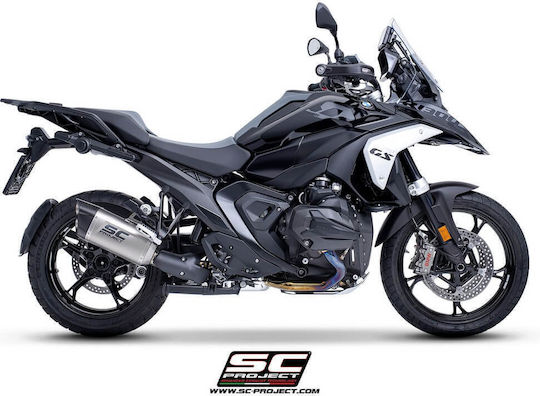 Τελικό Εξάτμισης Sc-project Adventure-r Bmw R 1300 Gs Τιτάνιο-carbon Oem Πλαϊνές Βαλίτσες