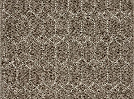 Nikotex Carpets Non-Slip Living Room Rug Belmont Mocha-Cream 133x190
