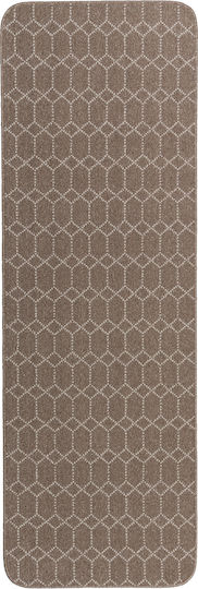 Nikotex Carpets Non-Slip Kitchen Runner Mat Belmont Mocha-Ivory 67x200 Nikotex Carpets Non-Slip Kitchen Runner Mat Belmont Mocha-Ivory 67x200
