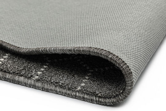 Nikotex Carpets Non-Slip Kitchen Runner Mat Belmont Grey-Sugar 80x200