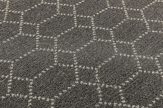 Nikotex Carpets Non-Slip Kitchen Runner Mat Belmont Grey-Sugar 80x200