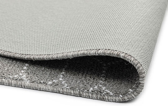 Nikotex Carpets Non-Slip Kitchen Runner Mat Belmont Grey-White 80x150