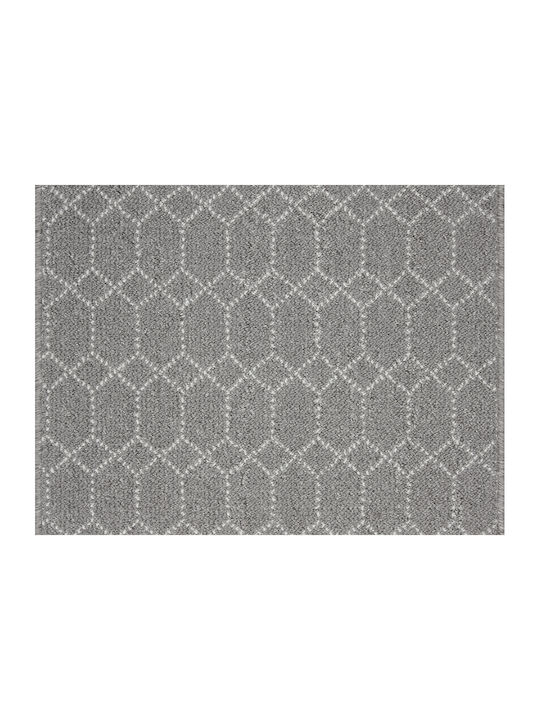 Nikotex Carpets Covoraș Antiderapant Coridor Bucătărie Belmont Gri-alb 80x150
