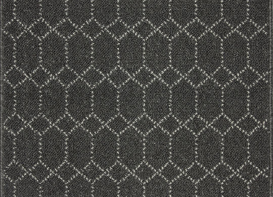 Nikotex Carpets Non-Slip Kitchen Runner Mat Belmont Grey-Sugar 67x200
