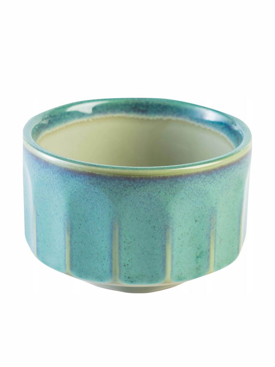 Green Touch Cana De Ceai Din Ceramică Albastră