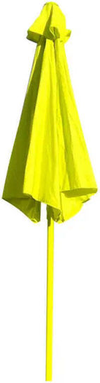Umbrelă Metalică Galbenă 2.05x2.05m