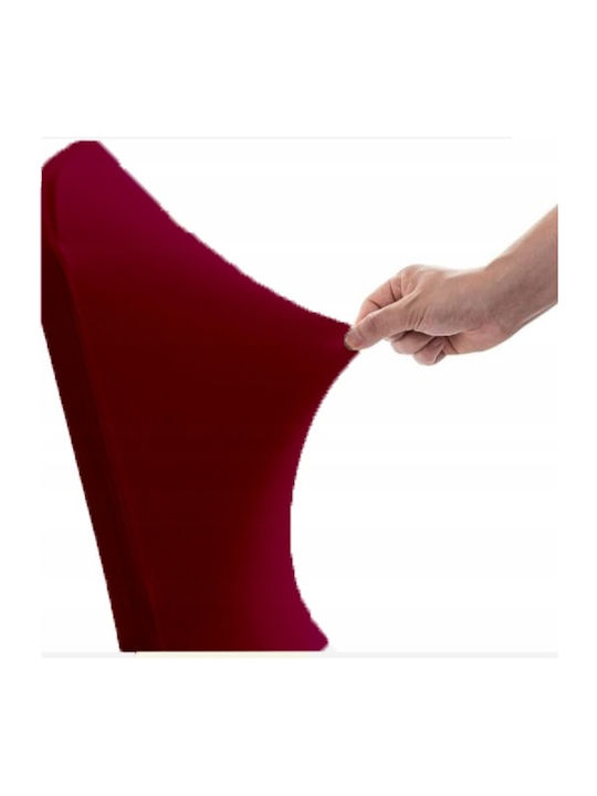Meble odNowa Ελαστικό Κάλυμμα Καρέκλας Dark Red 100εκ.
